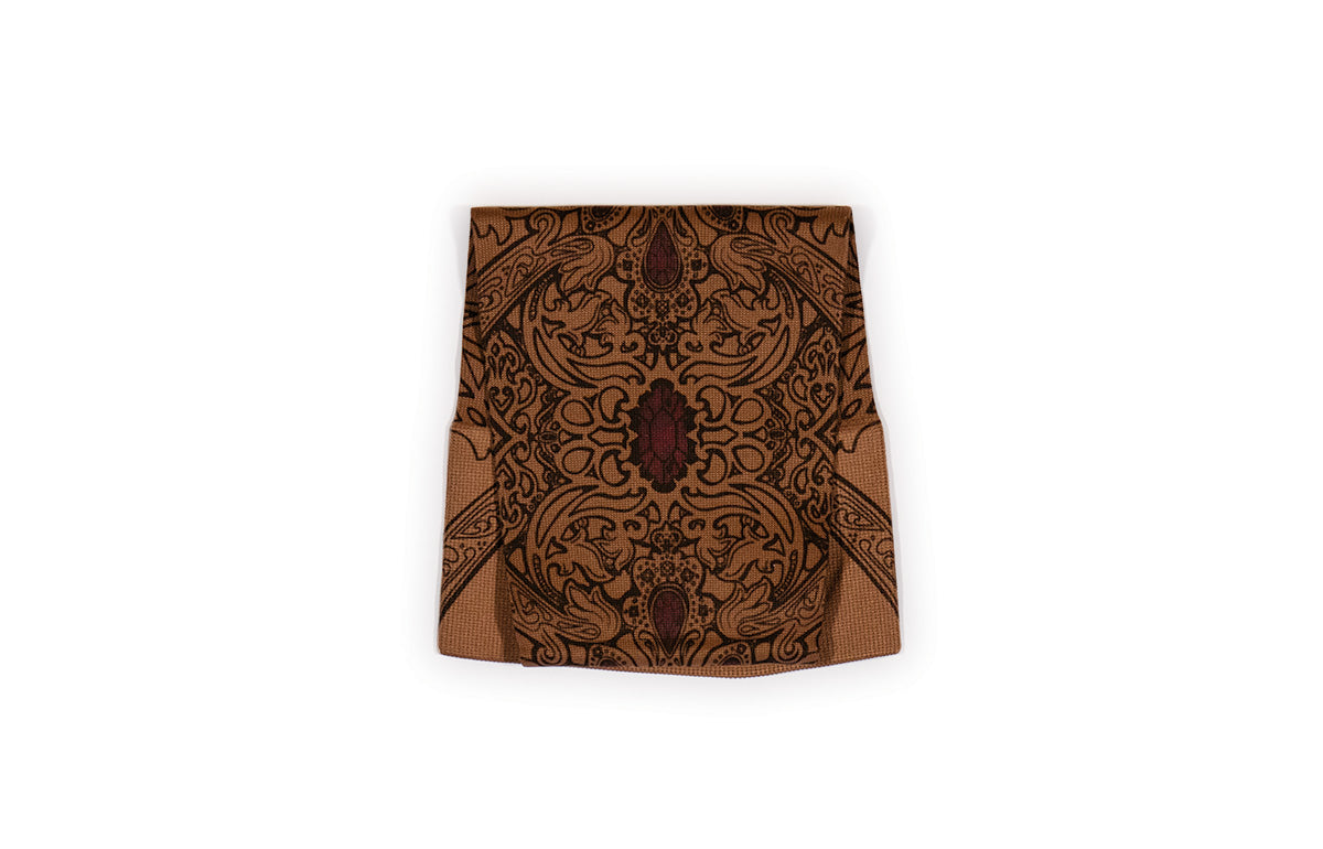 Audrey Mocha Gradient Compression Arm Sleeve