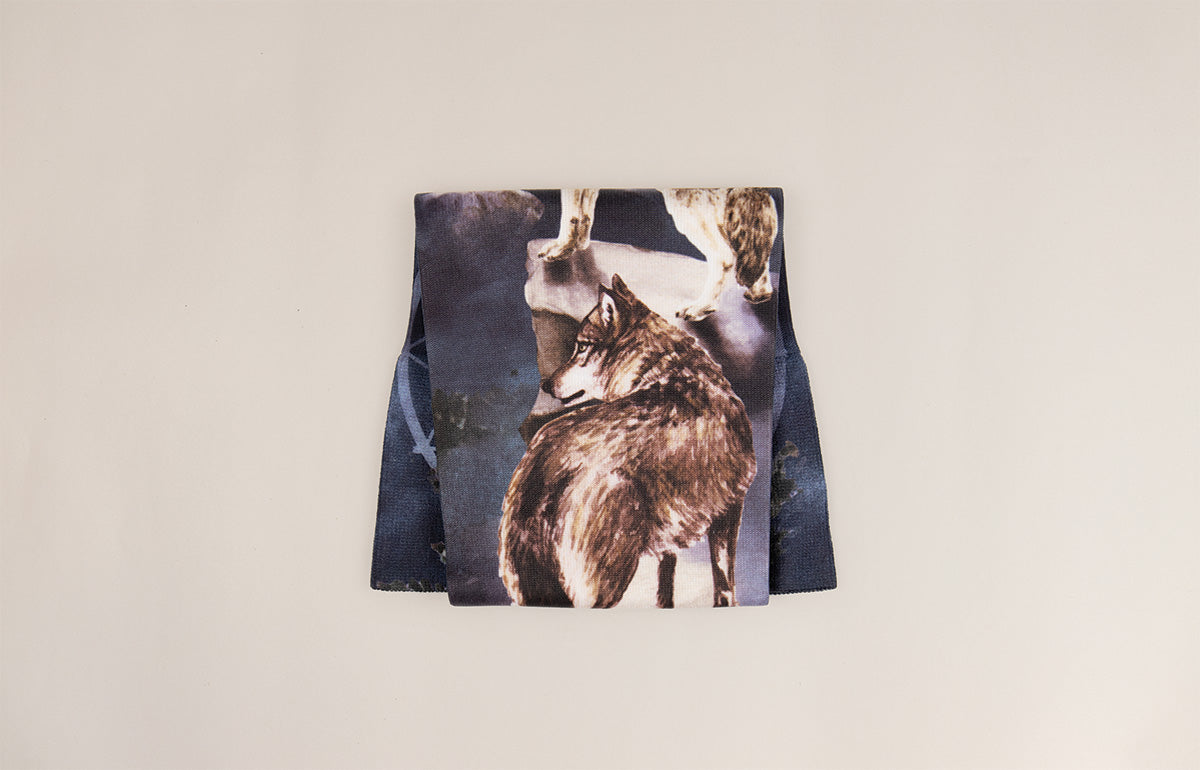 Wolf Song Gradient Compression Arm Sleeve