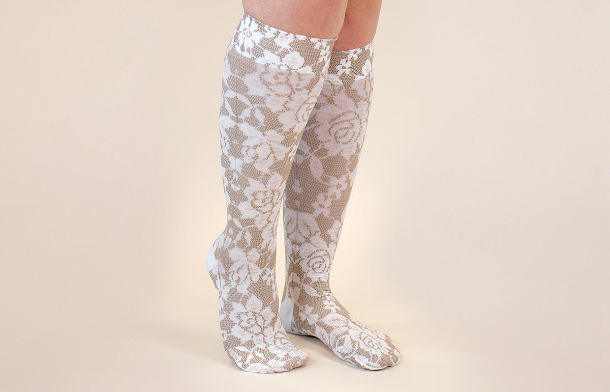 Darling Dark Gradient Compression Socks - LympheDIVAs