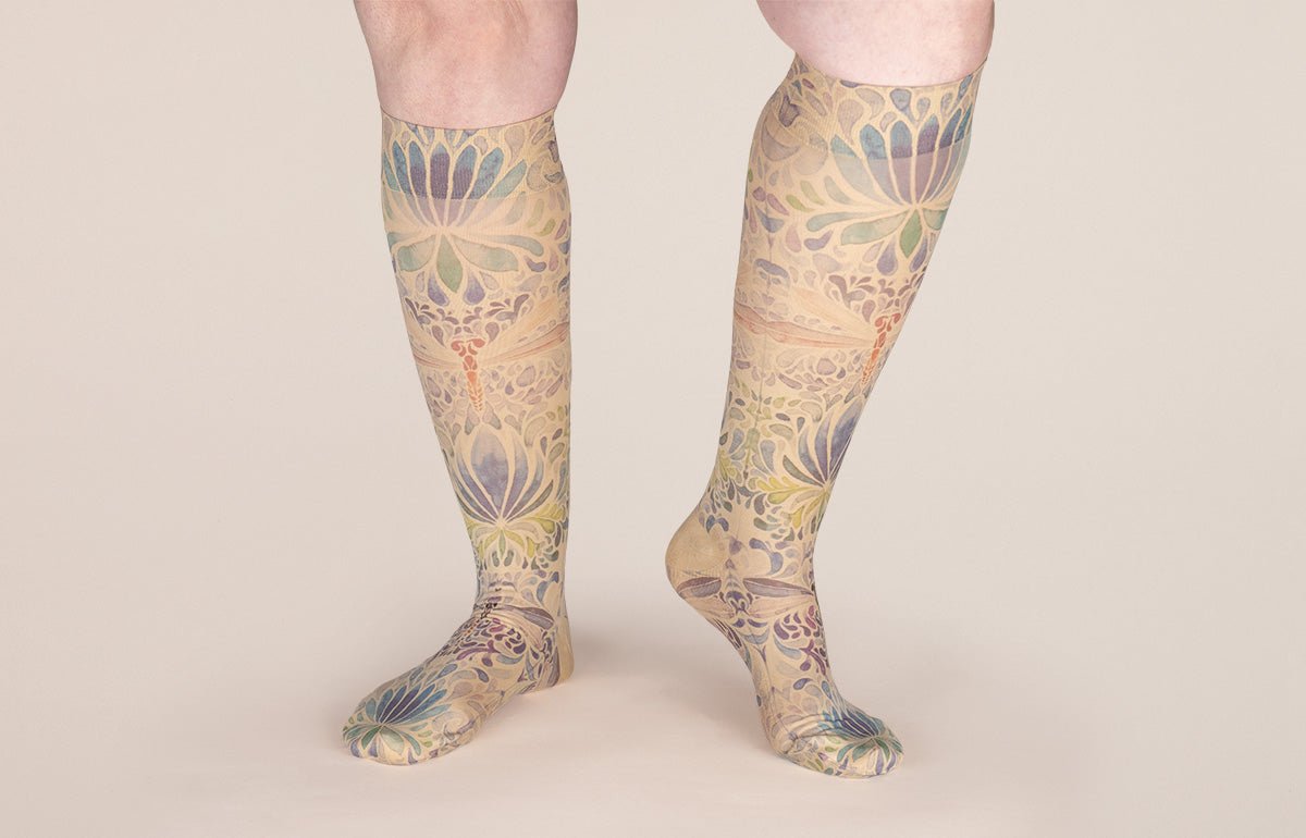 Dragonfly Gradient Compression Socks - LympheDIVAs
