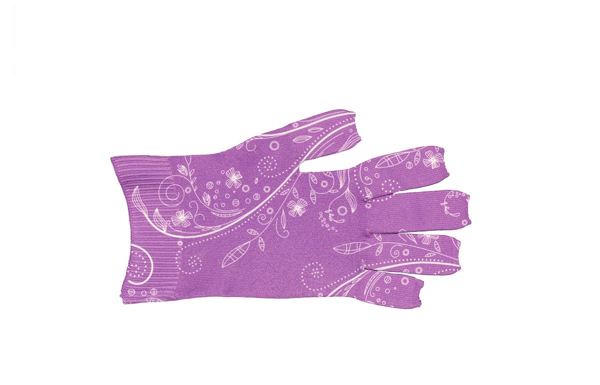 Oops Rack: Firefly Purple Gradient Compression Glove - LympheDIVAs