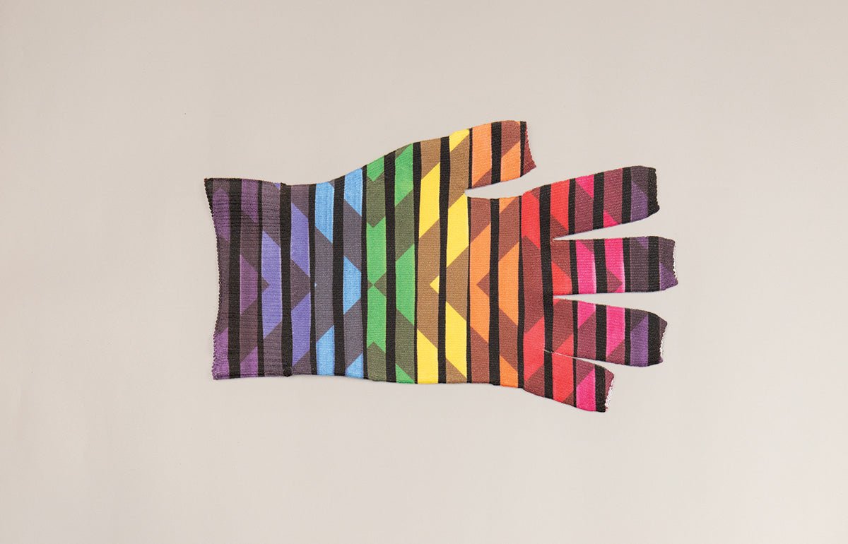 Roller Disco Gradient Compression Glove - LympheDIVAs