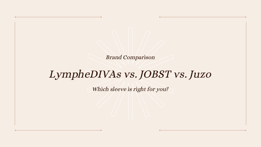 LympheDIVAs vs. JOBST vs. Juzo: Which Compression Sleeve Is Right for You?
