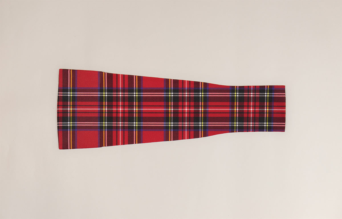 Tartan Gradient Compression Arm Sleeve
