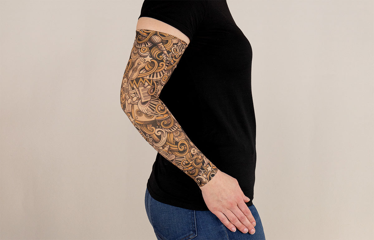 Beat Gradient Compression Arm Sleeve