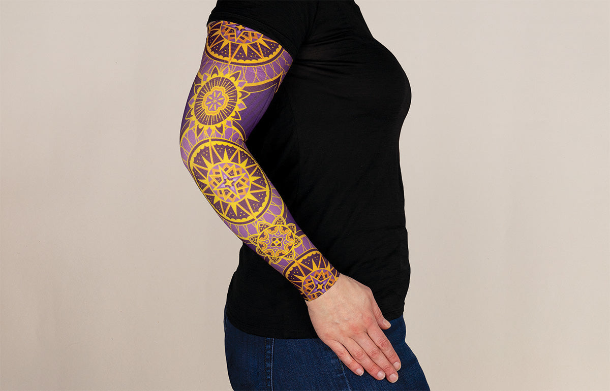 Radiant Gradient Compression Arm Sleeve