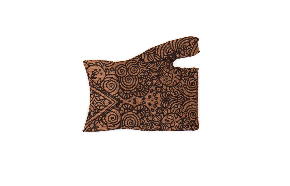 Beauty-Full Mocha Gradient Compression Gauntlet