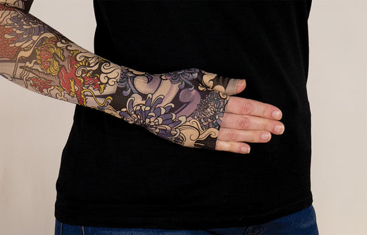 Dragon Lair Beige Gradient Compression Gauntlet