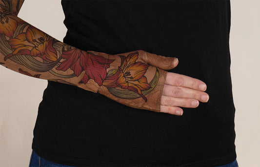 Lily Mocha Gradient Compression Gauntlet