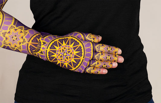 Radiant Gradient Compression Glove