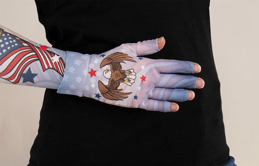 USA Gradient Compression Glove