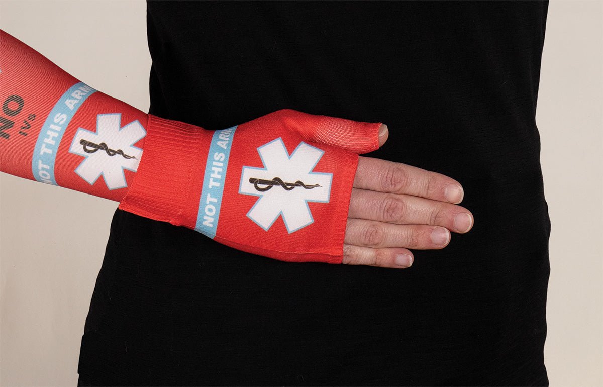 Alert Gradient Compression Gauntlet - LympheDIVAs