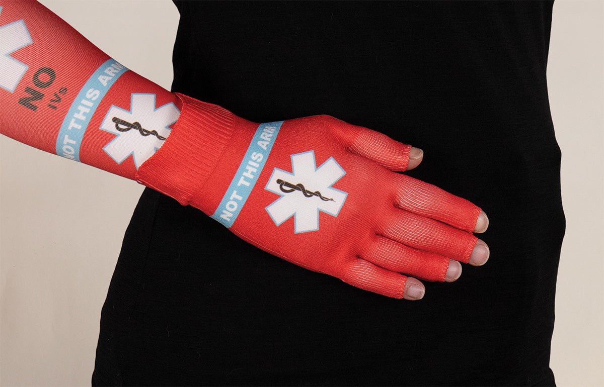 Alert Gradient Compression Glove - LympheDIVAs