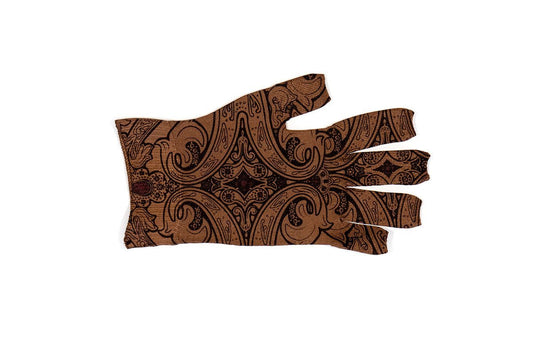 Audrey Mocha Gradient Compression Glove - LympheDIVAs