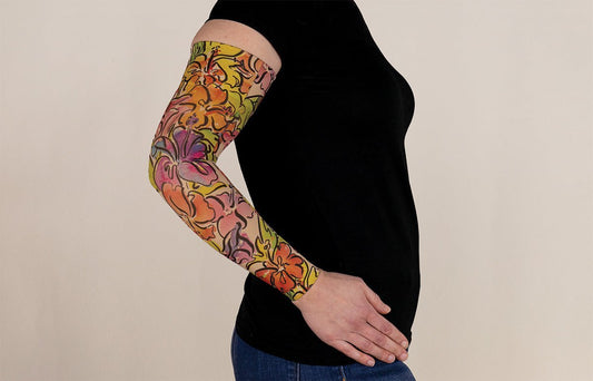 Bahama Mama Gradient Compression Arm Sleeve - LympheDIVAs
