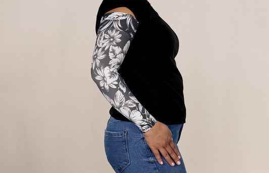 Bali Night Gradient Compression Arm Sleeve - LympheDIVAs
