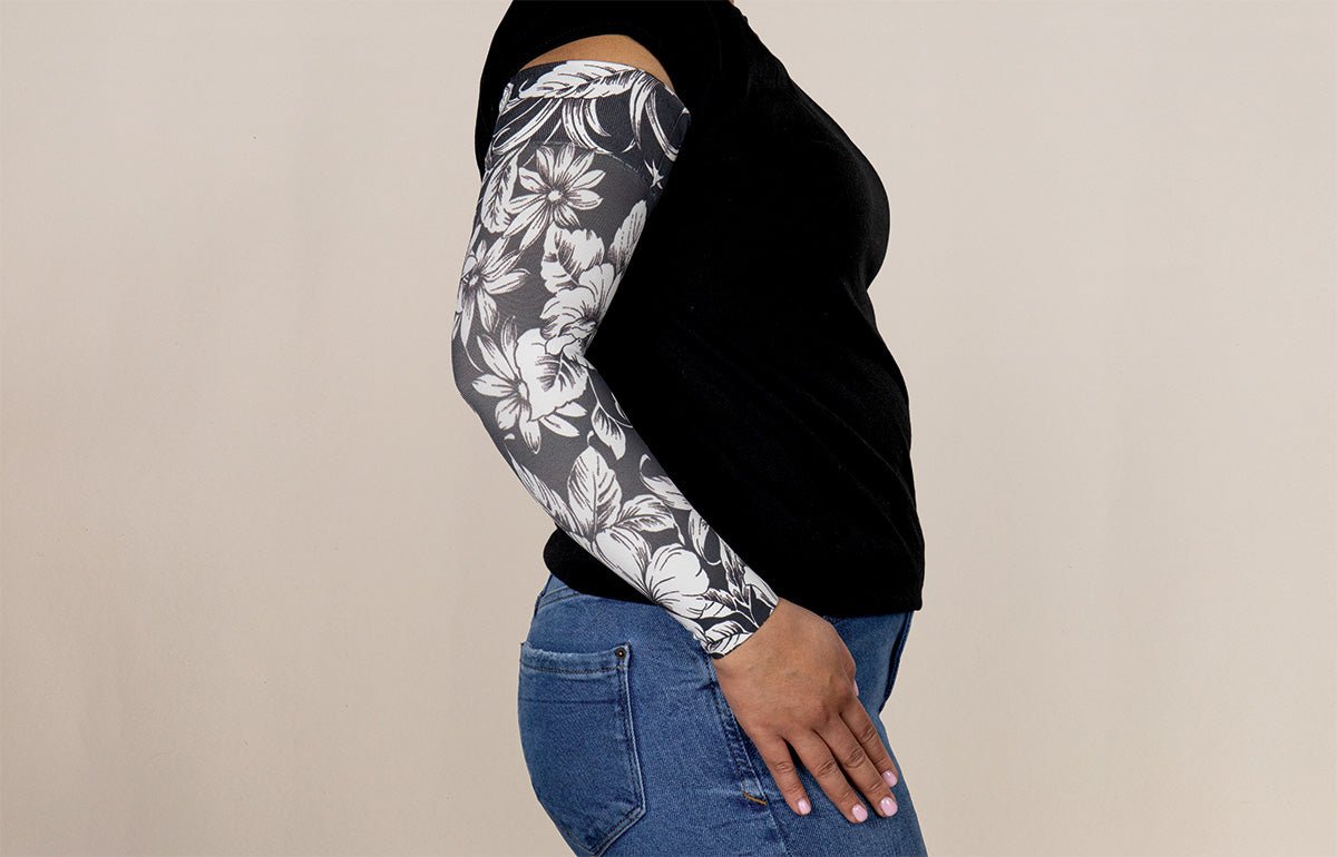 Bali Night Gradient Compression Arm Sleeve - LympheDIVAs