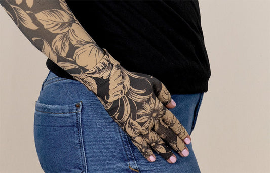 Bali Sand Gradient Compression Glove - LympheDIVAs