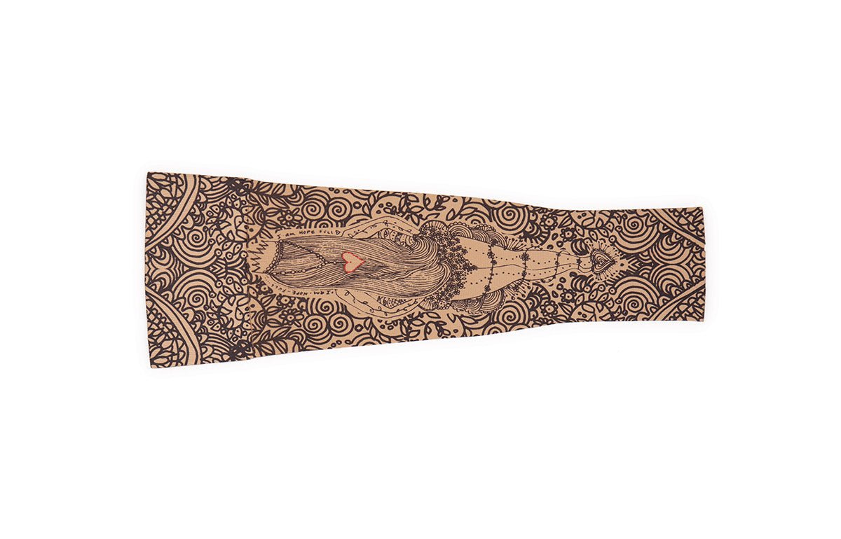 Beauty - Full Beige Gradient Compression Arm Sleeve - LympheDIVAs