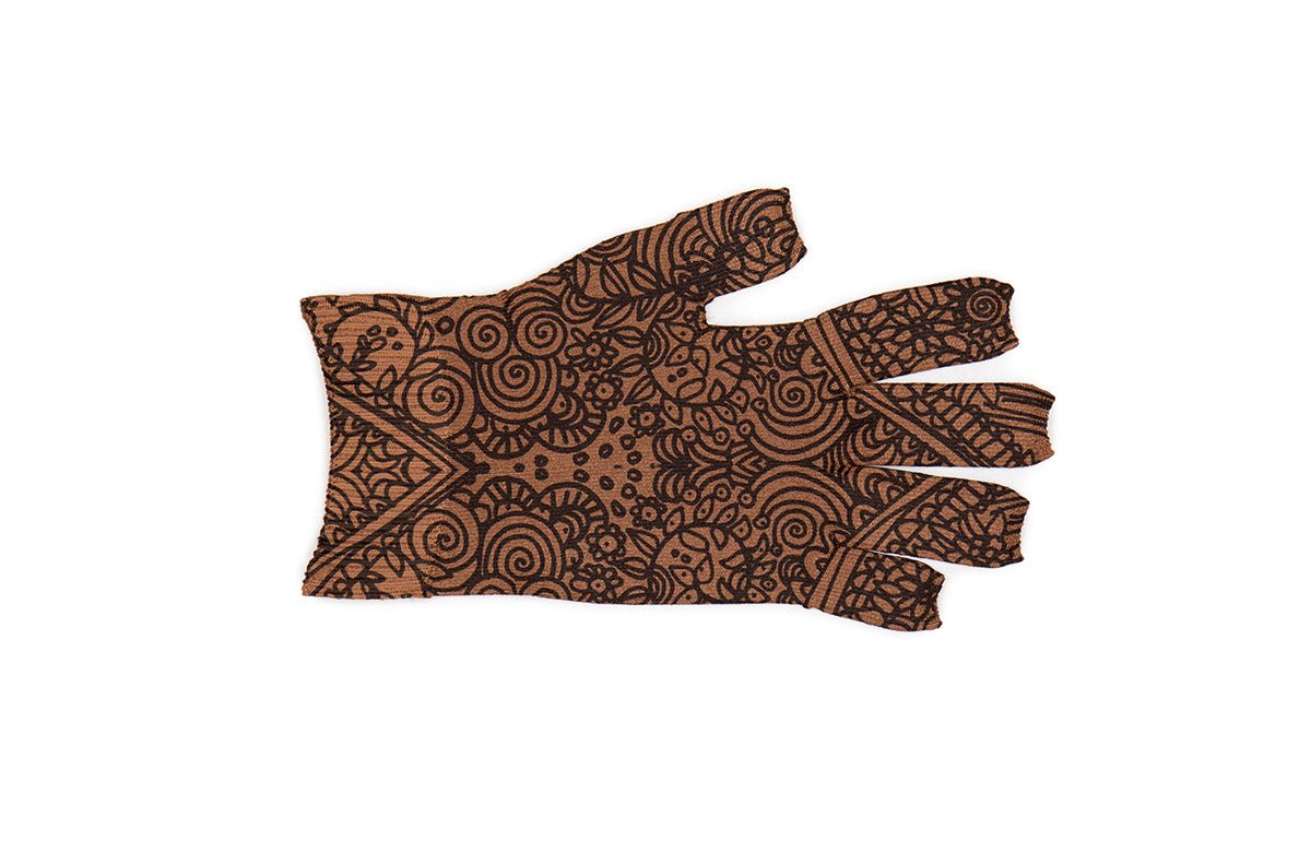 Beauty - Full Mocha Gradient Compression Glove - LympheDIVAs