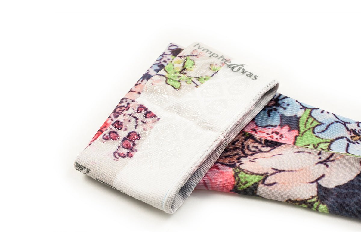 Bloomin Betty Dark Gradient Compression Arm Sleeve - LympheDIVAs