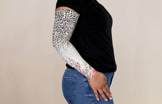 Bloomin Betty Light Gradient Compression Arm Sleeve - LympheDIVAs