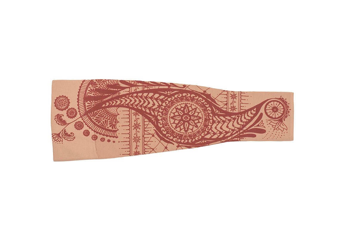 Bodhi Beige Gradient Compression Arm Sleeve - LympheDIVAs
