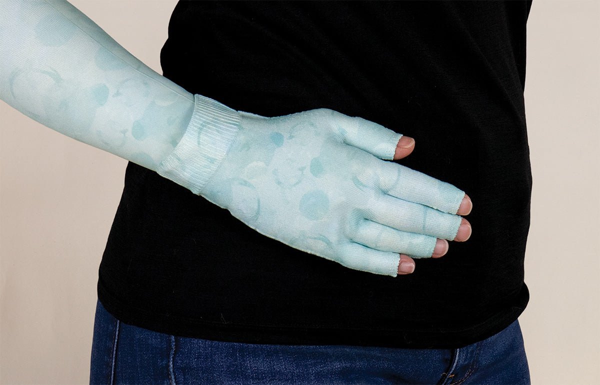 Bubbles Gradient Compression Glove - LympheDIVAs