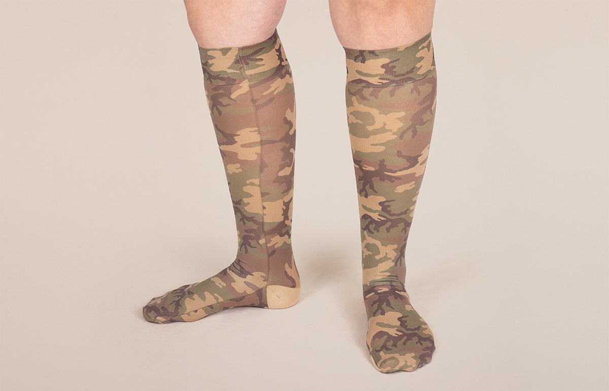 Camo Gradient Compression Socks - LympheDIVAs