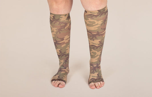 Camo Gradient Compression Socks - LympheDIVAs