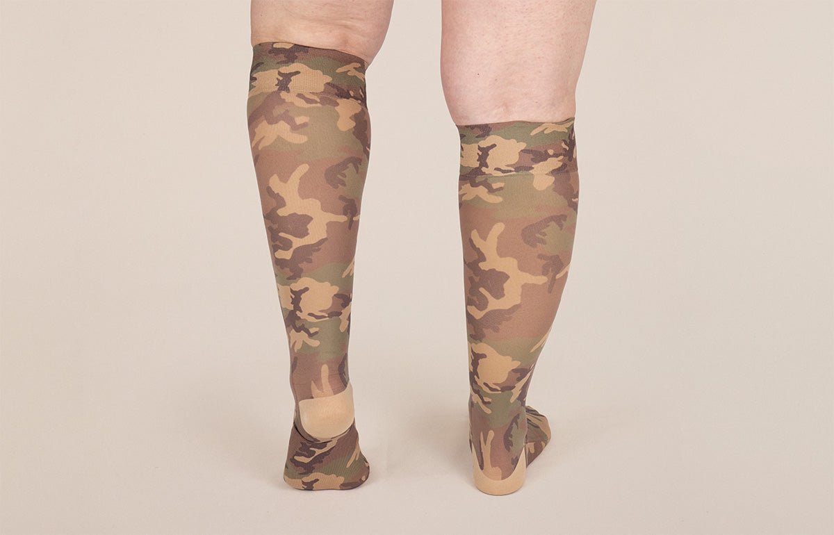 Camo Gradient Compression Socks - LympheDIVAs