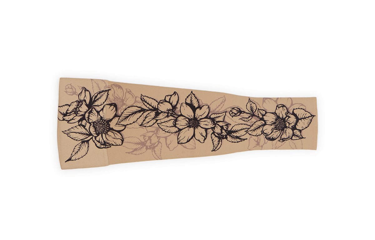 Carolina Beige Gradient Compression Arm Sleeve - LympheDIVAs