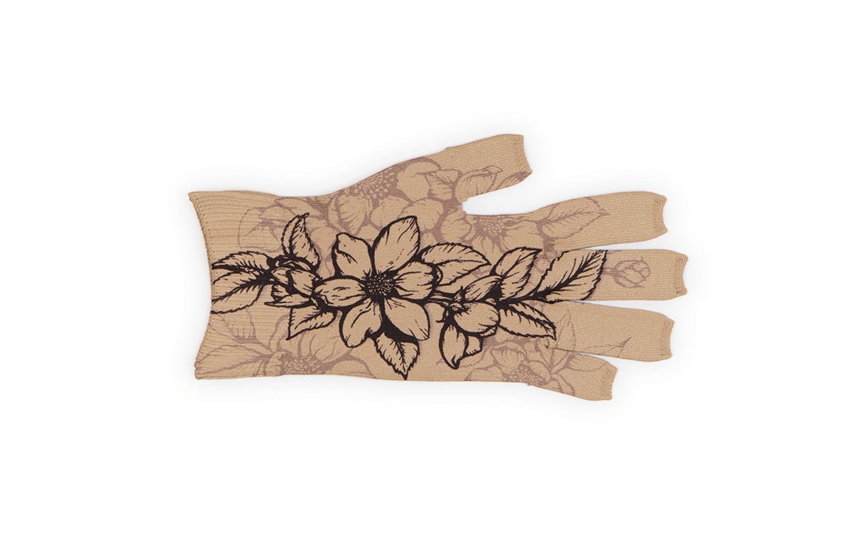 Carolina Beige Gradient Compression Glove - LympheDIVAs