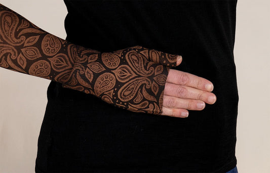 Casbah Mocha Gradient Compression Gauntlet - LympheDIVAs