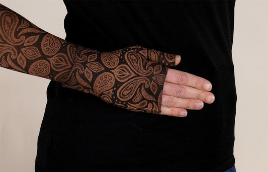 Casbah Mocha Gradient Compression Gauntlet - LympheDIVAs