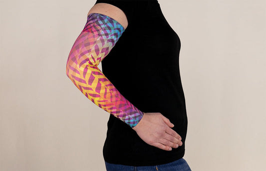 Chroma Gradient Compression Arm Sleeve - LympheDIVAs