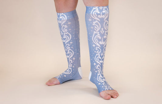 Claire LONG Gradient Compression Socks - LympheDIVAs