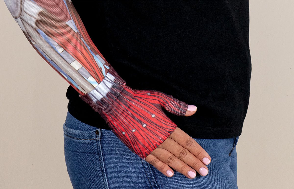 Cyborg Gradient Compression Gauntlet - LympheDIVAs