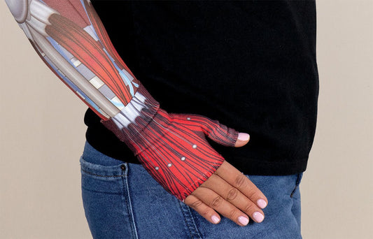 Cyborg Gradient Compression Gauntlet - LympheDIVAs