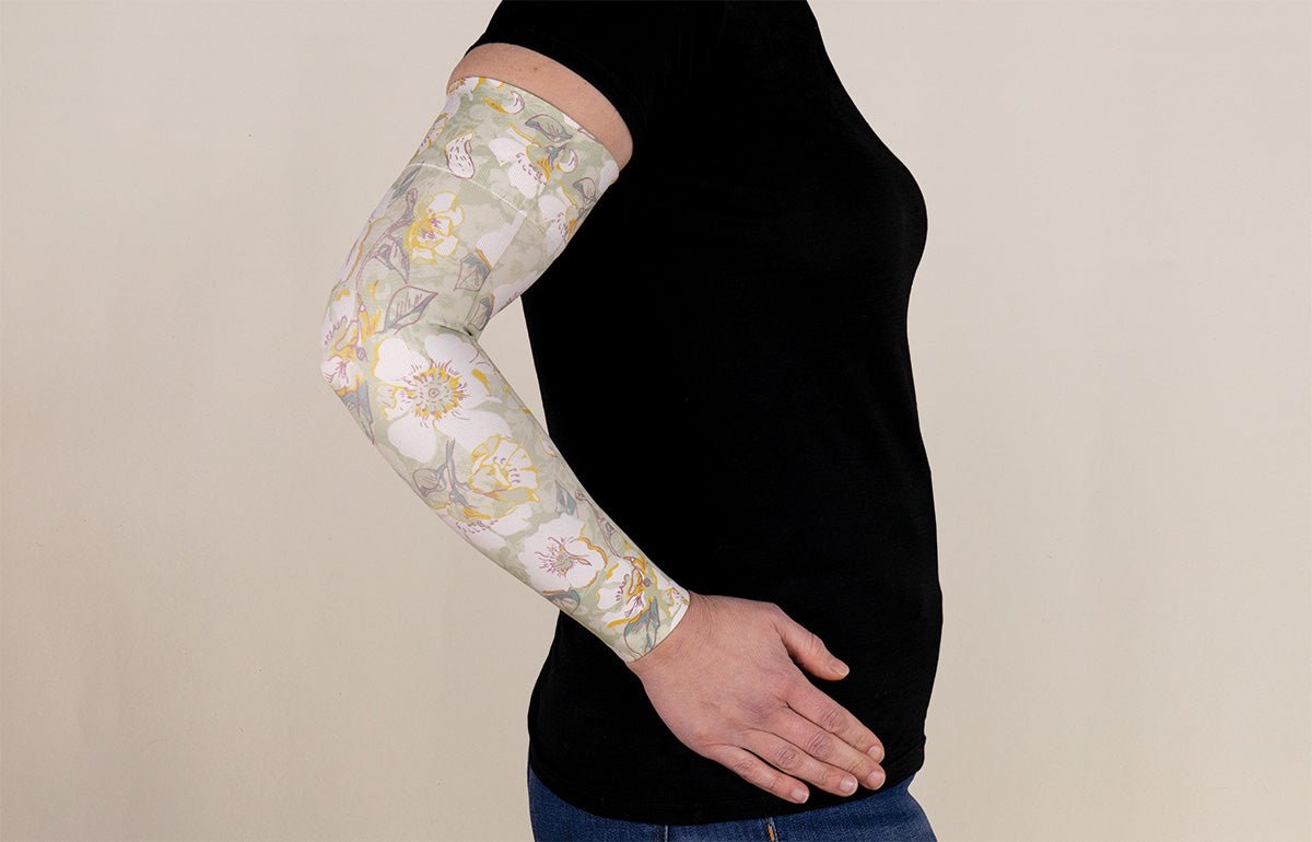 Cynthia Gradient Compression Arm Sleeve - LympheDIVAs
