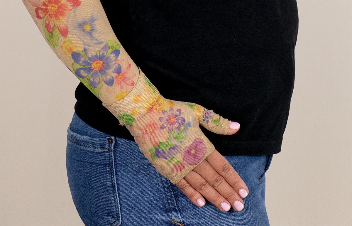 Dahlia Gradient Compression Gauntlet - LympheDIVAs