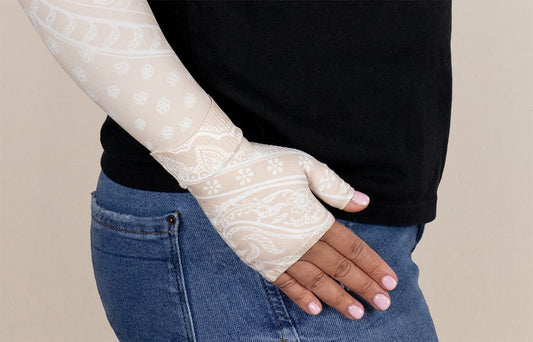 Daisy Fair Gradient Compression Gauntlet - LympheDIVAs