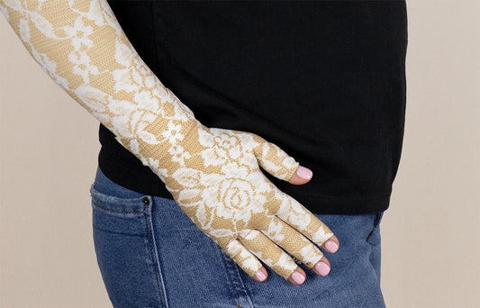 Darling Tan Gradient Compression Glove - LympheDIVAs