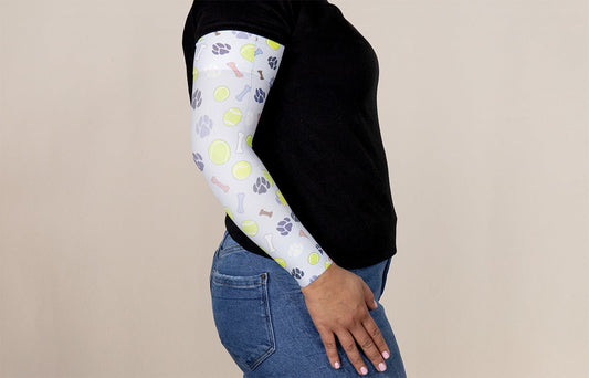 Dog Days Gradient Compression Arm Sleeve - LympheDIVAs