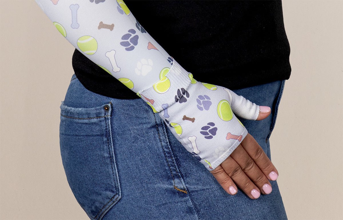 Dog Days Gradient Compression Gauntlet - LympheDIVAs