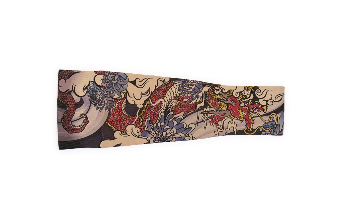 Dragon Lair Beige Gradient Compression Arm Sleeve - LympheDIVAs