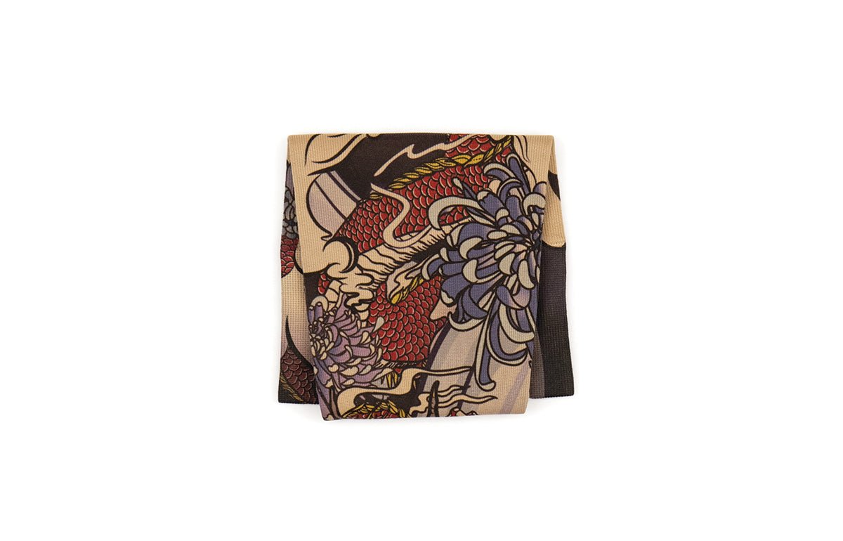 Dragon Lair Beige Gradient Compression Arm Sleeve - LympheDIVAs