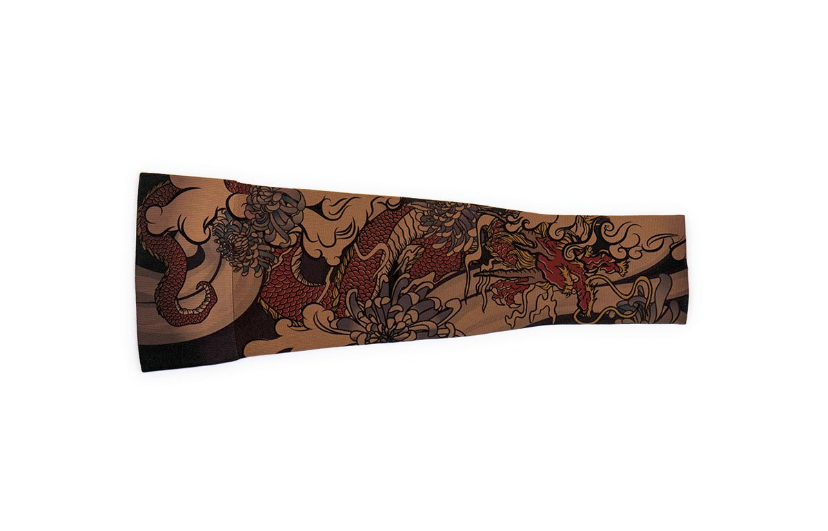 Dragon Lair Mocha Gradient Compression Arm Sleeve - LympheDIVAs