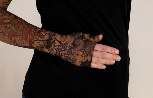 Dragon Lair Mocha Gradient Compression Gauntlet - LympheDIVAs