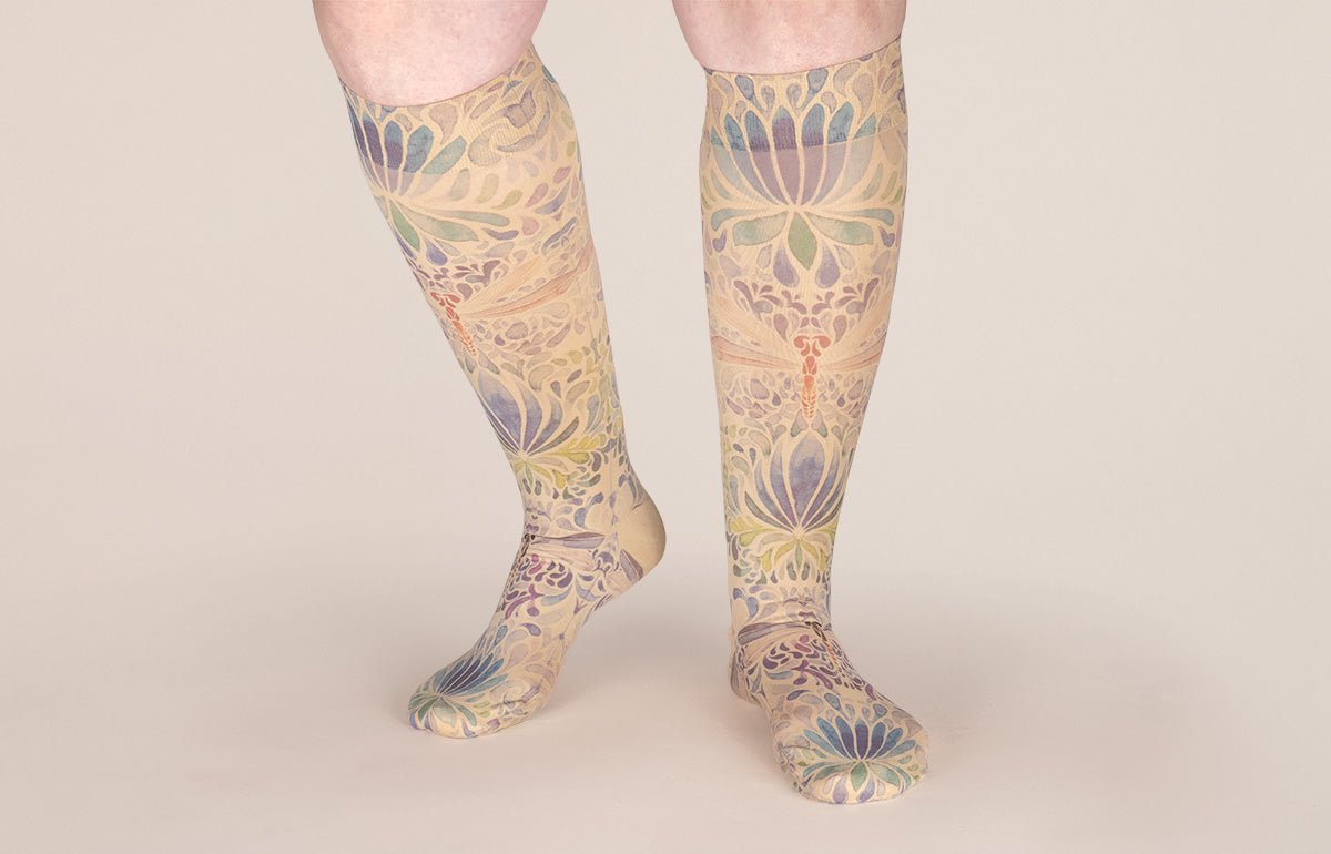 Dragonfly Gradient Compression Socks - LympheDIVAs